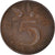 Monnaie, Pays-Bas, Juliana, 5 Cents, 1963, TTB, Bronze, KM:181