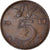 Moneta, Paesi Bassi, Juliana, 5 Cents, 1980, BB, Bronzo, KM:181