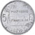 Coin, French Polynesia, 5 Francs, 1965, EF(40-45), Aluminum, KM:4