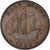 Moneta, Gran Bretagna, George VI, 1/2 Penny, 1950, BB, Bronzo, KM:868