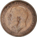 Coin, Great Britain, George V, 1/2 Penny, 1912, F(12-15), Bronze, KM:809