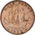 Moneta, Gran Bretagna, George VI, 1/2 Penny, 1952, BB, Bronzo, KM:868