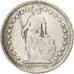 Coin, Switzerland, 1/2 Franc, 1921, Bern, VF(30-35), Silver, KM:23