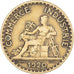 Moneta, Francia, Chambre de commerce, Franc, 1920, Paris, MB+, Alluminio-bronzo