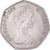 Moneda, Gran Bretaña, Elizabeth II, 50 New Pence, 1969, EBC+, Cobre - níquel
