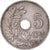 Coin, Belgium, 5 Centimes, 1922, EF(40-45), Copper-nickel, KM:67