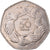 Munten, Groot Bretagne, Elizabeth II, 50 Pence, 1973, ZF, Cupro-nikkel, KM:918