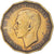 Coin, Great Britain, George VI, 3 Pence, 1937, EF(40-45), Nickel-brass, KM:849