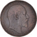 Coin, Great Britain, Edward VII, Penny, 1904, VF(20-25), Bronze, KM:794.2