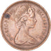 Coin, Great Britain, Elizabeth II, New Penny, 1971, EF(40-45), Bronze, KM:915