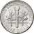 Estados Unidos da América, Dime, Roosevelt Dime, 1955, U.S. Mint, BU, Prata