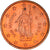 San Marino, 2 Euro Cent, 2003, Rome, MS(65-70), Miedź platerowana stalą