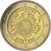 Luksemburg, 2 Euro, €uro 2002-2012, 2012, MS(63), Bimetaliczny