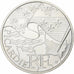 France, 10 Euro, Picardie, 2010, Silver, MS(64)