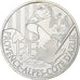 France, 10 Euro, Provence-Alpes-Cote d'Azur, 2010, Silver, MS(65-70)