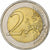 Grèce, 2 Euro, European Monetary Union, 10th Anniversary, 2009, Bimétallique