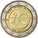 België, 2 Euro, European Monetary Union, 10th Anniversary, 2009, Brussels