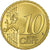 Francia, 10 Euro Cent, 2010, Paris, Ottone, UNC, KM:1410