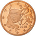 Francia, Euro Cent, 2010, Paris, Acciaio placcato rame, UNC, Gadoury:1, KM:1282