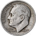 USA, Dime, Roosevelt Dime, 1947, San Francisco, Srebro, EF(40-45), KM:195