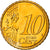 Eslovénia, 10 Euro Cent, 2007, MS(63), Latão, KM:71
