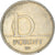 Moneta, Węgry, 10 Forint, 1993, Budapest, VF(30-35), Miedź-Nikiel, KM:695