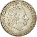 Coin, Netherlands, Juliana, Gulden, 1956, EF(40-45), Silver, KM:184