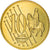 Monaco, 10 Euro Cent, 2005, unofficial private coin, MS(65-70), Brass