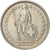 Munten, Zwitserland, 2 Francs, 1970, Bern, ZF+, Copper-nickel, KM:21a.1