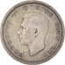 Coin, Great Britain, George V, 6 Pence, 1939, VF(30-35), Silver, KM:832