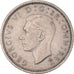 Coin, Great Britain, George VI, 6 Pence, 1948, EF(40-45), Copper-nickel, KM:862