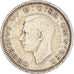 Coin, Great Britain, George VI, 6 Pence, 1945, EF(40-45), Silver, KM:852