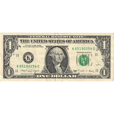 Banknot, USA, One Dollar, 1988A, 1988A, VF(30-35)