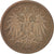 Moneda, Austria, Franz Joseph I, 2 Heller, 1910, MBC, Bronce, KM:2801