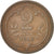 Moneda, Austria, Franz Joseph I, 2 Heller, 1913, MBC, Bronce, KM:2801