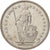 Moneta, Szwajcaria, 2 Francs, 1994, Bern, AU(55-58), Miedź-Nikiel, KM:21a.3