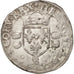 Moneta, Francja, Douzain aux croissants, 1549, Rouen, EF(40-45), Bilon