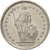 Münze, Schweiz, 2 Francs, 1974, Bern, VZ, Copper-nickel, KM:21a.1