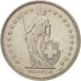 Coin, Switzerland, 2 Francs, 1991, Bern, AU(55-58), Copper-nickel, KM:21a.3