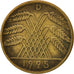 Monnaie, Allemagne, République de Weimar, 10 Reichspfennig, 1925, Munich, TTB