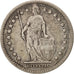 Moneta, Svizzera, Franc, 1921, Bern, MB, Argento, KM:24