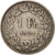 Moneta, Szwajcaria, Franc, 1921, Bern, VF(20-25), Srebro, KM:24