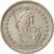 Moneta, Szwajcaria, 1/2 Franc, 1970, Bern, AU(55-58), Miedź-Nikiel, KM:23a.1