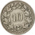 Moneda, Suiza, 10 Rappen, 1920, Bern, BC+, Cobre - níquel, KM:27
