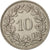 Moneta, Szwajcaria, 10 Rappen, 1939, Bern, AU(50-53), Nikiel, KM:27b