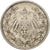 Monnaie, GERMANY - EMPIRE, 1/2 Mark, 1906, Stuttgart, TTB, Argent, KM:17