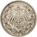 Coin, GERMANY - EMPIRE, 1/2 Mark, 1906, Stuttgart, EF(40-45), Silver, KM:17