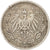 Monnaie, GERMANY - EMPIRE, 1/2 Mark, 1908, Berlin, TTB, Argent, KM:17