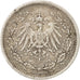 Coin, GERMANY - EMPIRE, 1/2 Mark, 1908, Berlin, EF(40-45), Silver, KM:17