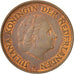 Coin, Netherlands, Juliana, 5 Cents, 1976, AU(55-58), Bronze, KM:181